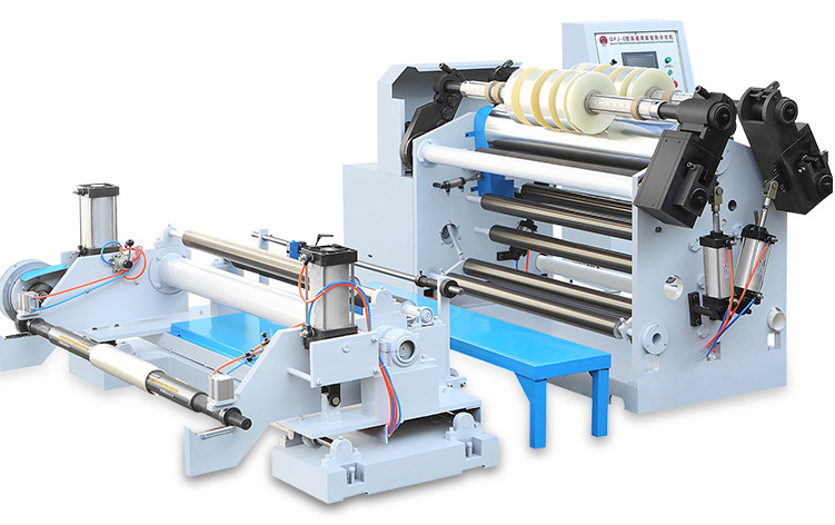 QFJ-C mica tape surface take-off and slitting machine