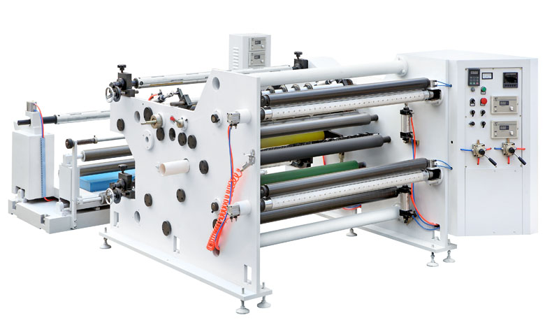 QFJCB three layer joint rewinding cutting machine